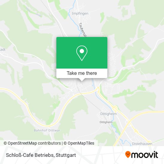 Schloß-Cafe Betriebs map