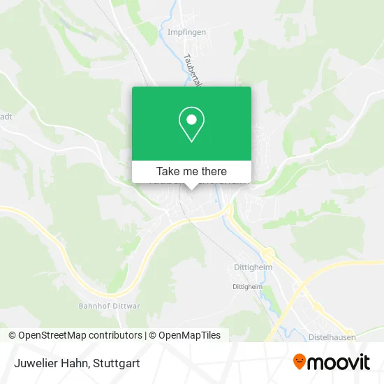 Карта Juwelier Hahn