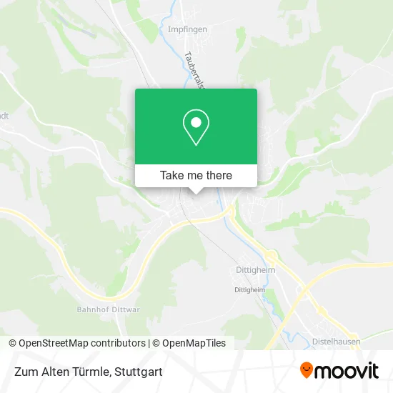 Карта Zum Alten Türmle