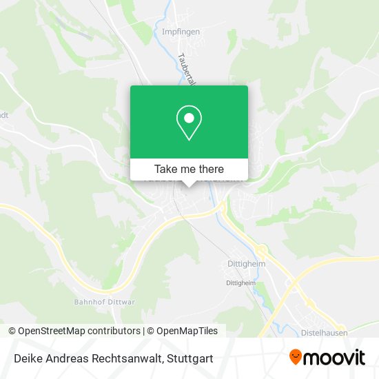 Deike Andreas Rechtsanwalt map