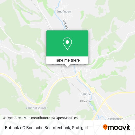 Bbbank eG Badische Beamtenbank map