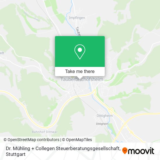 Dr. Mühling + Collegen Steuerberatungsgesellschaft map