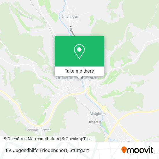 Ev. Jugendhilfe Friedenshort map