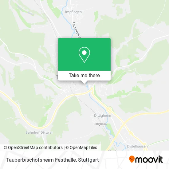 Карта Tauberbischofsheim Festhalle