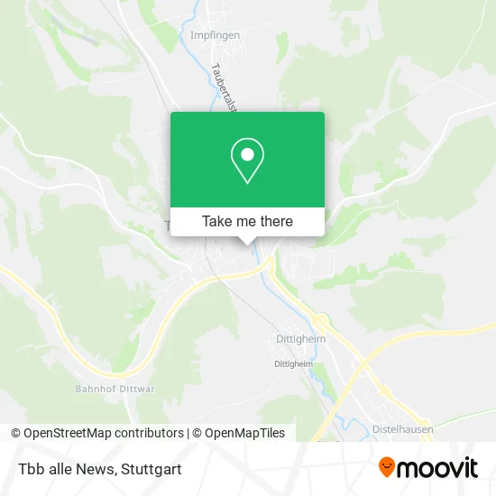 Карта Tbb alle News