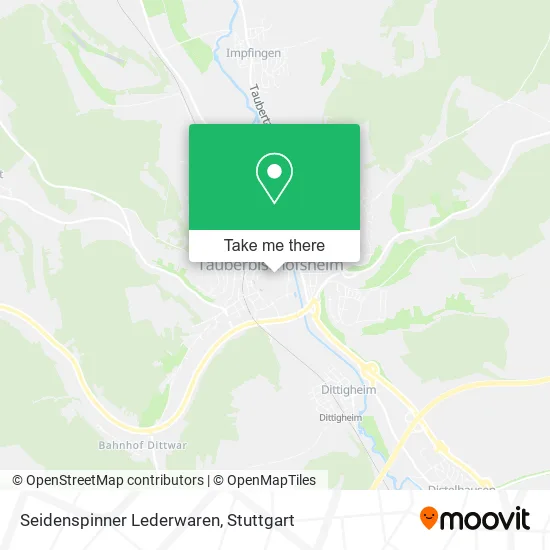 Карта Seidenspinner Lederwaren