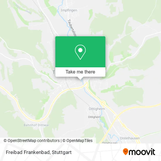 Карта Freibad Frankenbad