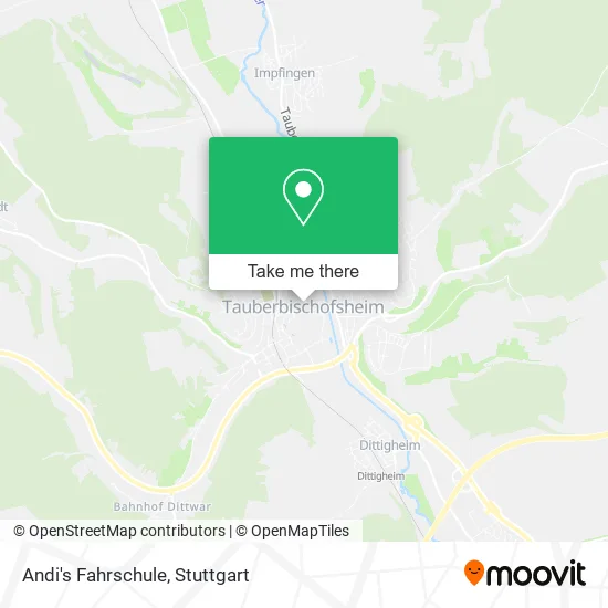 Карта Andi's Fahrschule