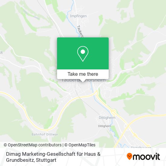 Dimag Marketing-Gesellschaft für Haus & Grundbesitz map