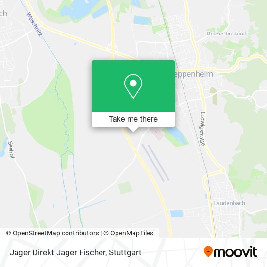 Jäger Direkt Jäger Fischer map