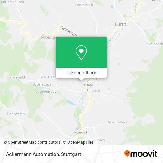 Ackermann Automation map