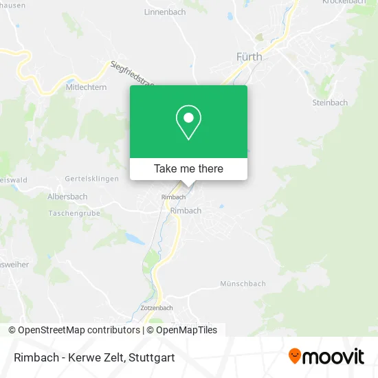 Карта Rimbach - Kerwe Zelt