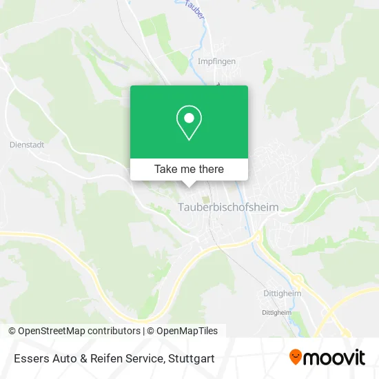Карта Essers Auto & Reifen Service