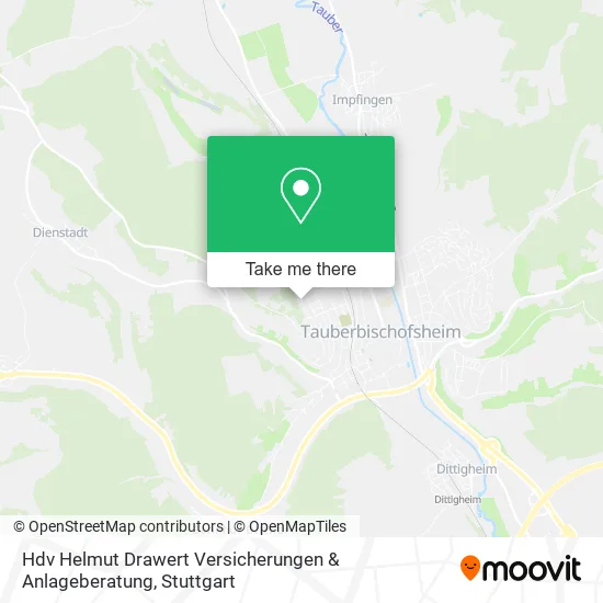 Карта Hdv Helmut Drawert Versicherungen & Anlageberatung