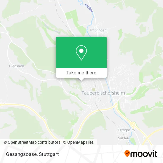 Карта Gesangsoase
