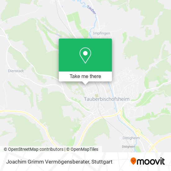 Joachim Grimm Vermögensberater map