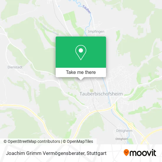 Карта Joachim Grimm Vermögensberater