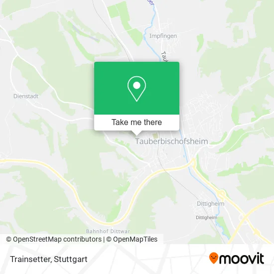 Карта Trainsetter