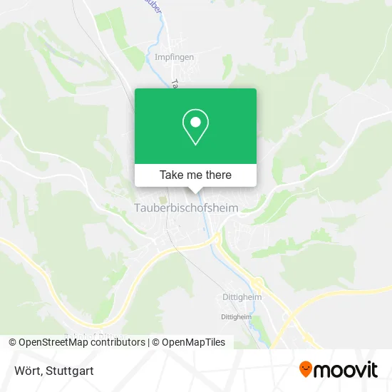 Карта Wört