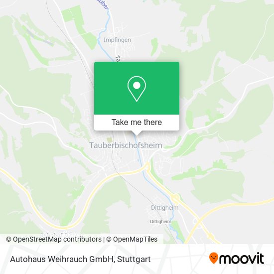 Autohaus Weihrauch GmbH map