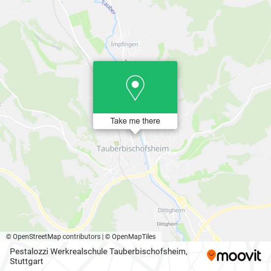 Pestalozzi Werkrealschule Tauberbischofsheim map