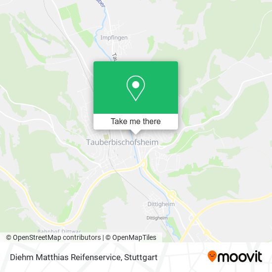 Diehm Matthias Reifenservice map