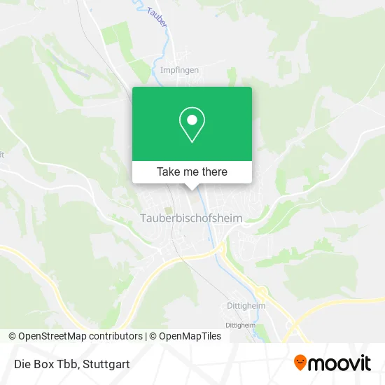 Карта Die Box Tbb