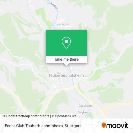 Карта Fecht-Club Tauberbischofsheim