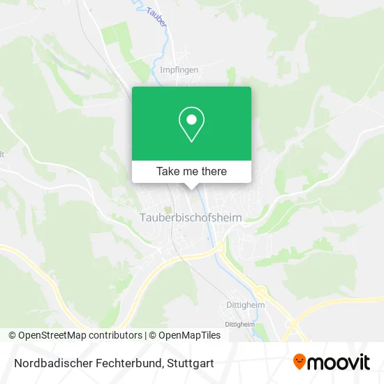 Карта Nordbadischer Fechterbund