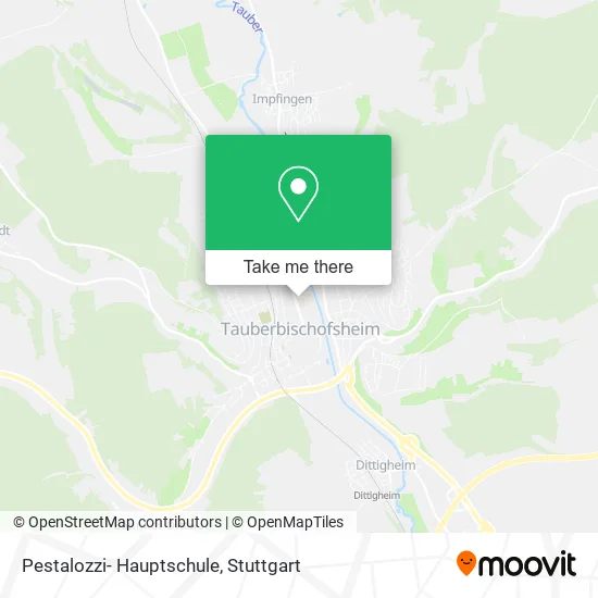 Карта Pestalozzi- Hauptschule