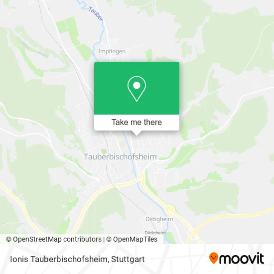Карта Ionis Tauberbischofsheim