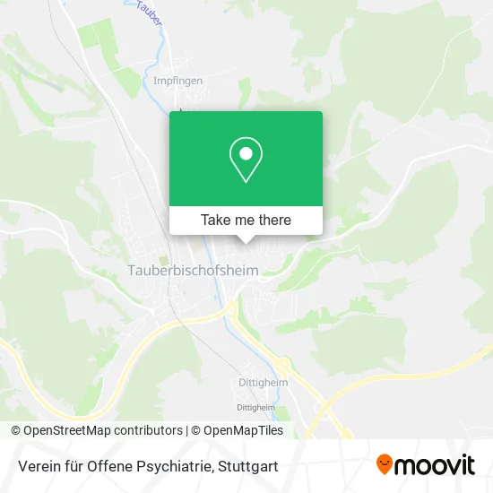 Карта Verein für Offene Psychiatrie