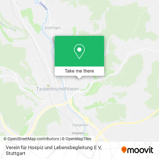 Карта Verein für Hospiz und Lebensbegleitung E V