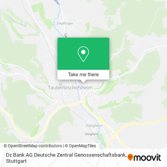 Карта Dz Bank AG Deutsche Zentral Genossenschaftsbank
