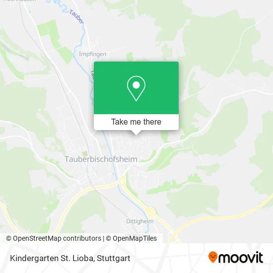 Карта Kindergarten St. Lioba