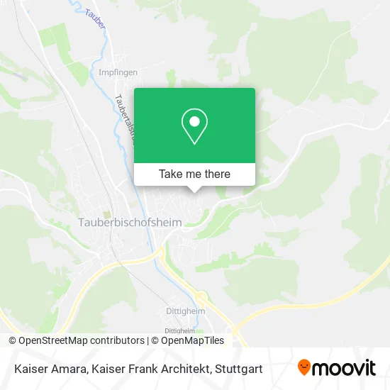 Карта Kaiser Amara, Kaiser Frank Architekt