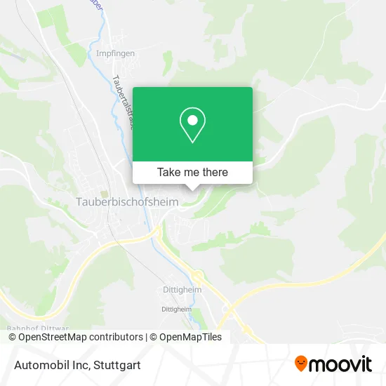 Карта Automobil Inc