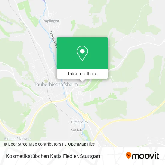 Карта Kosmetikstübchen Katja Fiedler