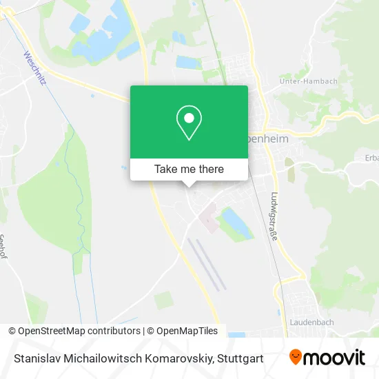 Карта Stanislav Michailowitsch Komarovskiy