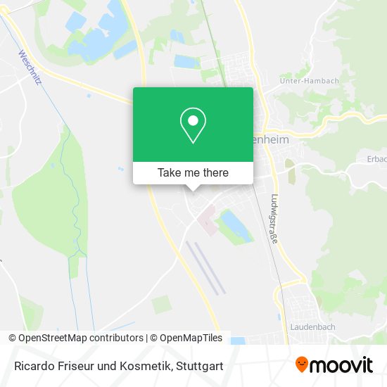 Ricardo Friseur und Kosmetik map