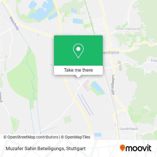 Muzafer Sahin Beteiligungs map
