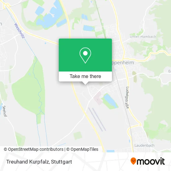 Карта Treuhand Kurpfalz
