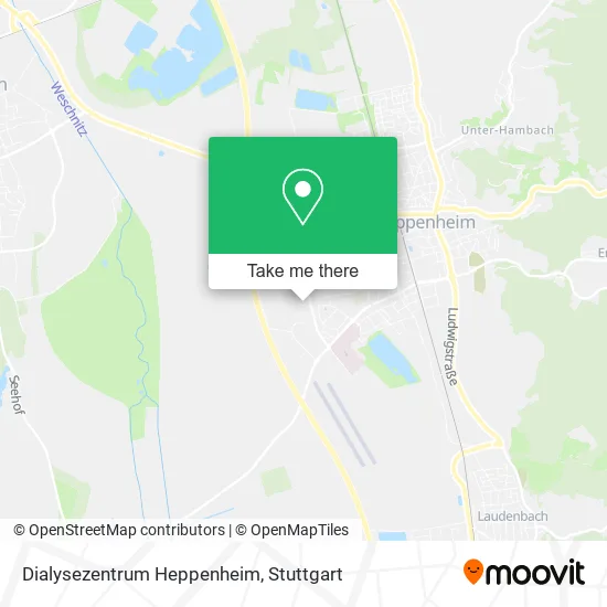 Карта Dialysezentrum Heppenheim