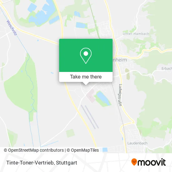 Карта Tinte-Toner-Vertrieb