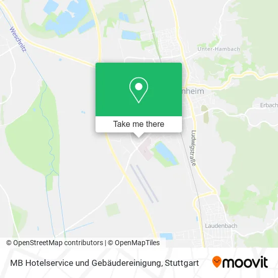 Карта MB Hotelservice und Gebäudereinigung