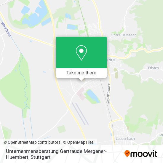 Unternehmensberatung Gertraude Mergener-Huembert map