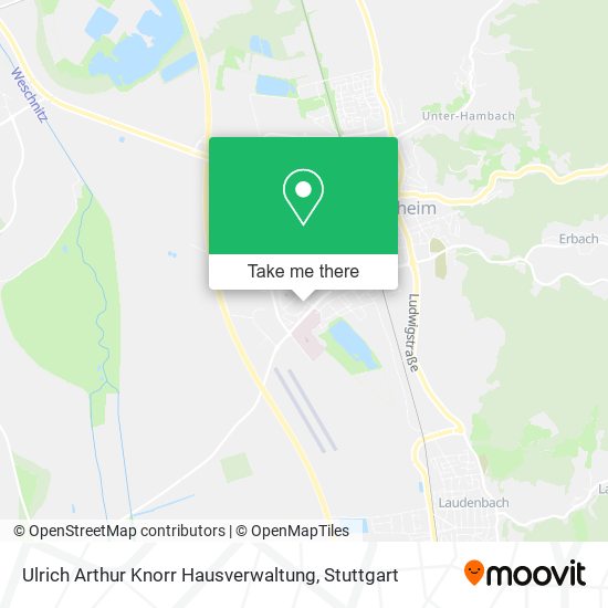 Карта Ulrich Arthur Knorr Hausverwaltung