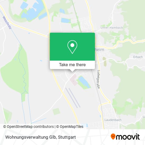 Карта Wohnungsverwaltung Glb