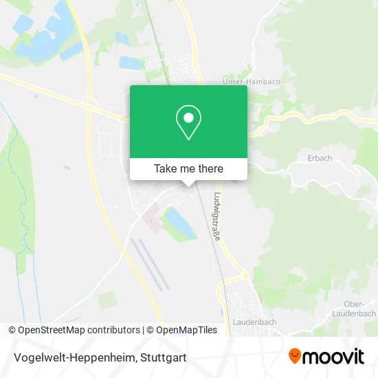 Карта Vogelwelt-Heppenheim