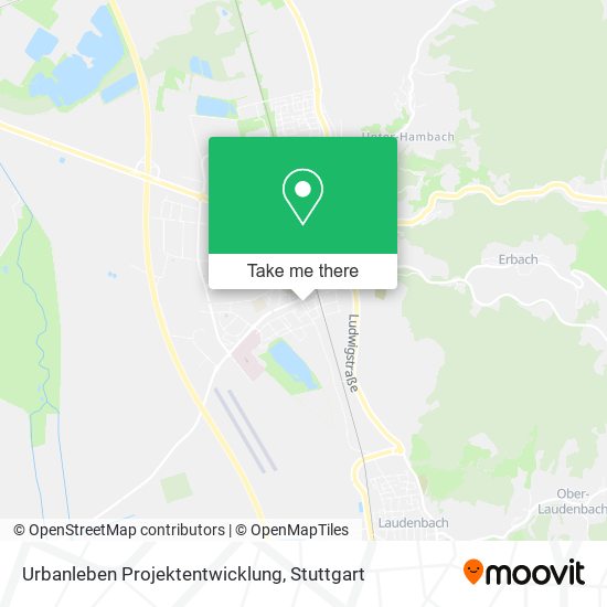 Карта Urbanleben Projektentwicklung